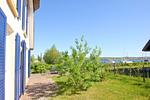 Terrasse - Morgenrot: Terr.,Garten,Meerblick - Top-Hundeurlaub