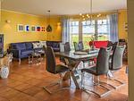 Wohnzimmer - Morgenrot: Terr.,Garten,Meerblick - Top-Hundeurlaub