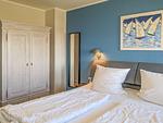 Schlafzimmer - Morgenrot: Terr.,Garten,Meerblick - Top-Hundeurlaub