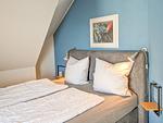 Schlafzimmer - Morgenrot: Terr.,Garten,Meerblick - Top-Hundeurlaub