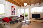 Wohnzimmer - HausB: Terrasse,Meerblick,Sauna - Top-Hundeurlaub
