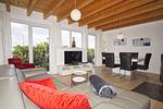 Wohnzimmer - HausB: Terrasse,Meerblick,Sauna - Top-Hundeurlaub