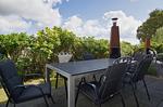 Terrasse - HausB: Terrasse,Meerblick,Sauna - Top-Hundeurlaub