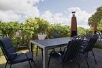 Terrasse - HausB: Terrasse,Meerblick,Sauna - Top-Hundeurlaub