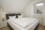 Schlafzimmer - HausB: Terrasse,Meerblick,Sauna - Top-Hundeurlaub