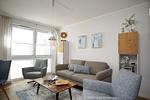 Wohnzimmer - FeWo2: Terrasse, Sauna, Schwimmbad - Top-Hundeurlaub