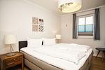 Schlafzimmer - FeWo2: Terrasse, Sauna, Schwimmbad - Top-Hundeurlaub
