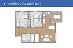 Grundriss - FeWo2: Terrasse, Sauna, Schwimmbad - Top-Hundeurlaub