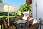Terrasse - FeWo09:Strand,Terr.,Pool,Sauna - Top-Hundeurlaub