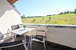 Balkon - FeWo11: Strand,Balk,Pool,Sauna - Top-Hundeurlaub