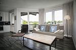 Wohnzimmer - FeWo11: Strand,Balk,Pool,Sauna - Top-Hundeurlaub
