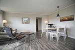 Wohnzimmer - FeWo11: Strand,Balk,Pool,Sauna - Top-Hundeurlaub