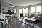 Küche / Küchenzeile - FeWo11: Strand,Balk,Pool,Sauna - Top-Hundeurlaub