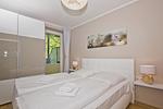 Schlafzimmer - FeWo24:strandnah,Sauna,Schwimmbad - Top-Hundeurlaub