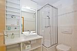Badezimmer - FeWo04: Balkon, Sauna, Schwimmbad - Top-Hundeurlaub