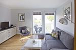 Wohnzimmer - FeWo19: Balkon, Sauna, Schwimmbad - Top-Hundeurlaub