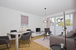 Wohnzimmer - FeWo15: Balkon, Sauna, Schwimmbad - Top-Hundeurlaub