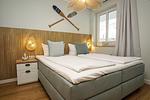 Schlafzimmer - FeWo09: Balkon, Sauna, Schwimmbad - Top-Hundeurlaub