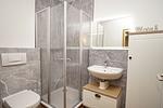 Badezimmer - FeWo09: Balkon, Sauna, Schwimmbad - Top-Hundeurlaub