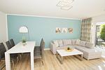 Wohnzimmer - FeWo28: Terrasse,Sauna,Schwimmbad - Top-Hundeurlaub