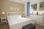 Schlafzimmer - FeWo28: Terrasse,Sauna,Schwimmbad - Top-Hundeurlaub