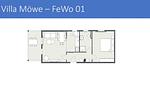 Grundriss - FeWo 01: Veranda, Sauna, Schwimmbad - Top-Hundeurlaub