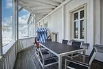 Balkon - FeWo1: Balkon,Sauna,Schwimmbad - Top-Hundeurlaub