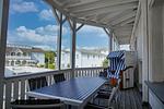 Balkon - FeWo1: Balkon,Sauna,Schwimmbad - Top-Hundeurlaub