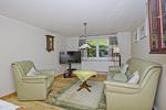 Wohnzimmer - FeWo2: Terr., Garten, Badesteg - Top-Hundeurlaub