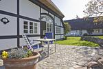Terrasse - FeWo3: Terr., Garten, Badesteg - Top-Hundeurlaub
