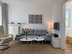Wohnzimmer - FeWo 30: Balkon - Top-Hundeurlaub
