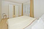 Schlafzimmer - FeWo02: Balkon, Sauna, Schwimmbad - Top-Hundeurlaub