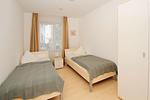 Schlafzimmer - FeWo02: Balkon, Sauna, Schwimmbad - Top-Hundeurlaub