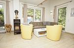 Wohnzimmer - Haus: strandnah,Terrasse,Sauna - Top-Hundeurlaub