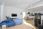 Wohnzimmer - Haus: Strand,Sauna,Pool,Garten,Meerblick - Top-Hundeurlaub
