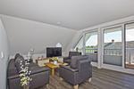 Wohnzimmer - FeWoOG: Balkon, Meerblick - Top-Hundeurlaub