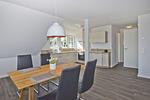 Küche / Küchenzeile - FeWoOG: Balkon, Meerblick - Top-Hundeurlaub