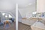 Küche / Küchenzeile - FeWoOG: Balkon, Meerblick - Top-Hundeurlaub