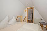 Schlafzimmer - Haus: strandnah, Terrasse, Garten - Top-Hundeurlaub