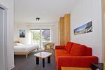 Schlafzimmer - FeWo04: strandnah,Balkon+Terr. - Top-Hundeurlaub