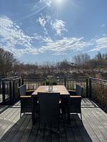 Terrasse - Ferienwohnung Luv - Top-Hundeurlaub