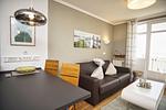 Wohnzimmer - FW25:Balkon,Meerblick,Sauna,Schwimmbad - Top-Hundeurlaub