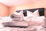 Schlafzimmer - FW29:Balkon,Meerblick,Sauna,Schwimmbad - Top-Hundeurlaub