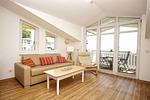 Wohnzimmer - FW16:Balkon,Meerblick,Sauna,Schwimmbad - Top-Hundeurlaub
