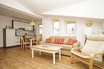 Wohnzimmer - FW16:Balkon,Meerblick,Sauna,Schwimmbad - Top-Hundeurlaub