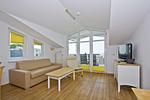 Wohnzimmer - FW16:Balkon,Meerblick,Sauna,Schwimmbad - Top-Hundeurlaub