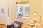 Wohnzimmer - FeWo45: Balkon, Sauna, Schwimmbad - Top-Hundeurlaub