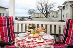 Balkon - FeWo45: Balkon, Sauna, Schwimmbad - Top-Hundeurlaub
