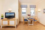 Wohnzimmer - FeWo45: Balkon, Sauna, Schwimmbad - Top-Hundeurlaub