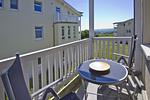 Balkon - FeWo46: Balkon, Sauna, Schwimmbad - Top-Hundeurlaub